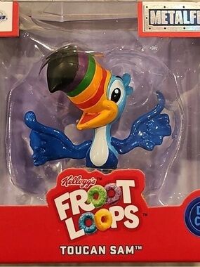 Kellogg's Toucan Sam Blue Toucan Bird Toy - Colorful Beak
